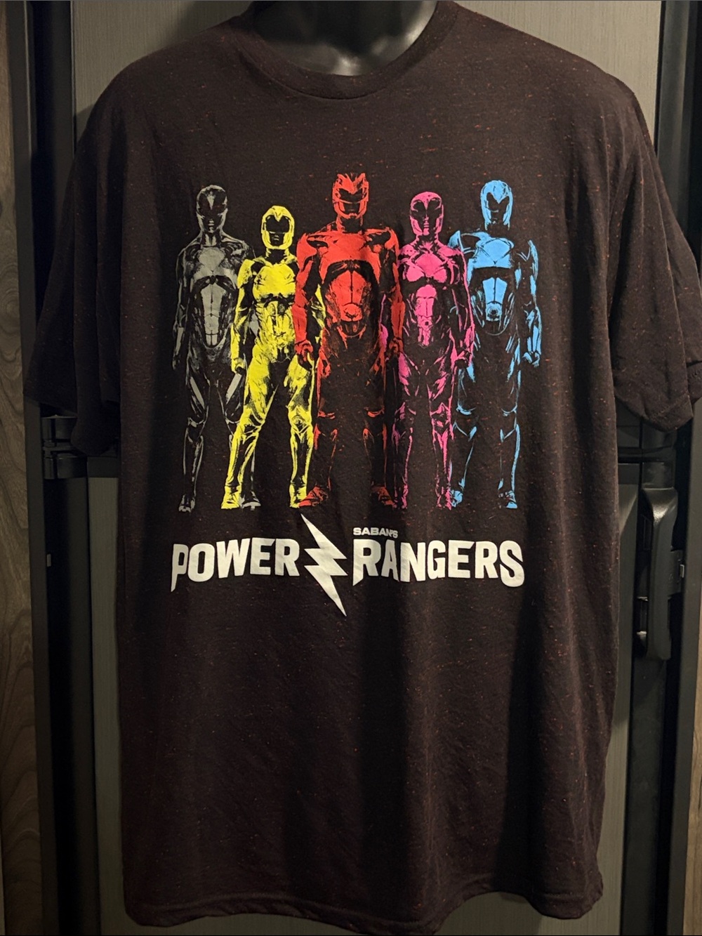 Bioworld 2017 Power Rangers Graphic Tee GUC
